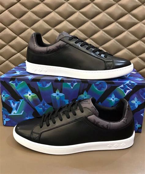 louis vuitton luxembourg sneaker all black|Louis Vuitton sneaker prices.